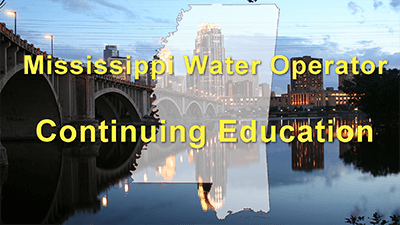 Mississippi Water Operator Video